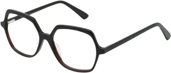 Wear Glas Andrea - Leesbril +3.50 - Bruin - Rechthoekig