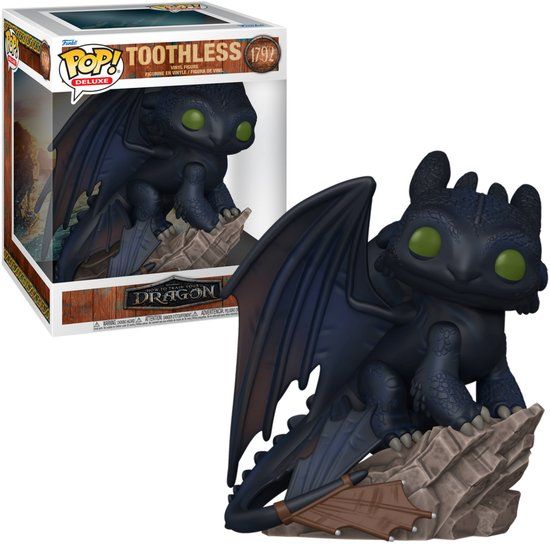 Hoe Tem Je een Draak Funko Pop! Deluxe Toothless Vinylfiguur 1792