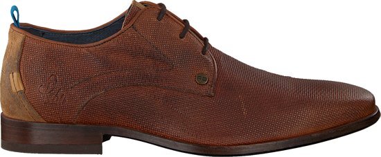 Rehab Heren Nette Schoenen Greg Wall 02 - Cognac - Maat 42