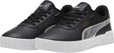 PUMA Carina 2.0 Metallic Shine Dames Sneakers - PUMA Black-PUMA Silver-PUMA Gold - Maat 38.5