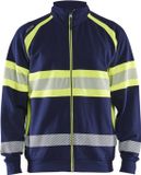 Blåkläder High-Vis sweater 3551-1158 - Marine/High Vis Geel - XL