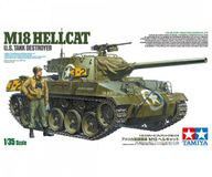 Tamiya Modelbouwpakket Militaire voertuigen - 35376 U.S. Tank Destroyer M18 Hellcat Plastic - 1:35