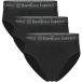 Bamboo basics 3P James Knitted Slips Schwarz X-Large Herren