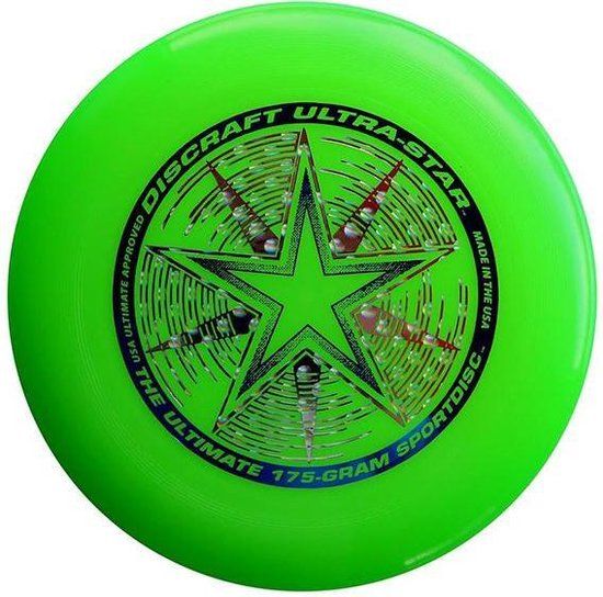 Discraft UltraStar Frisbee - Groen - 175 gram