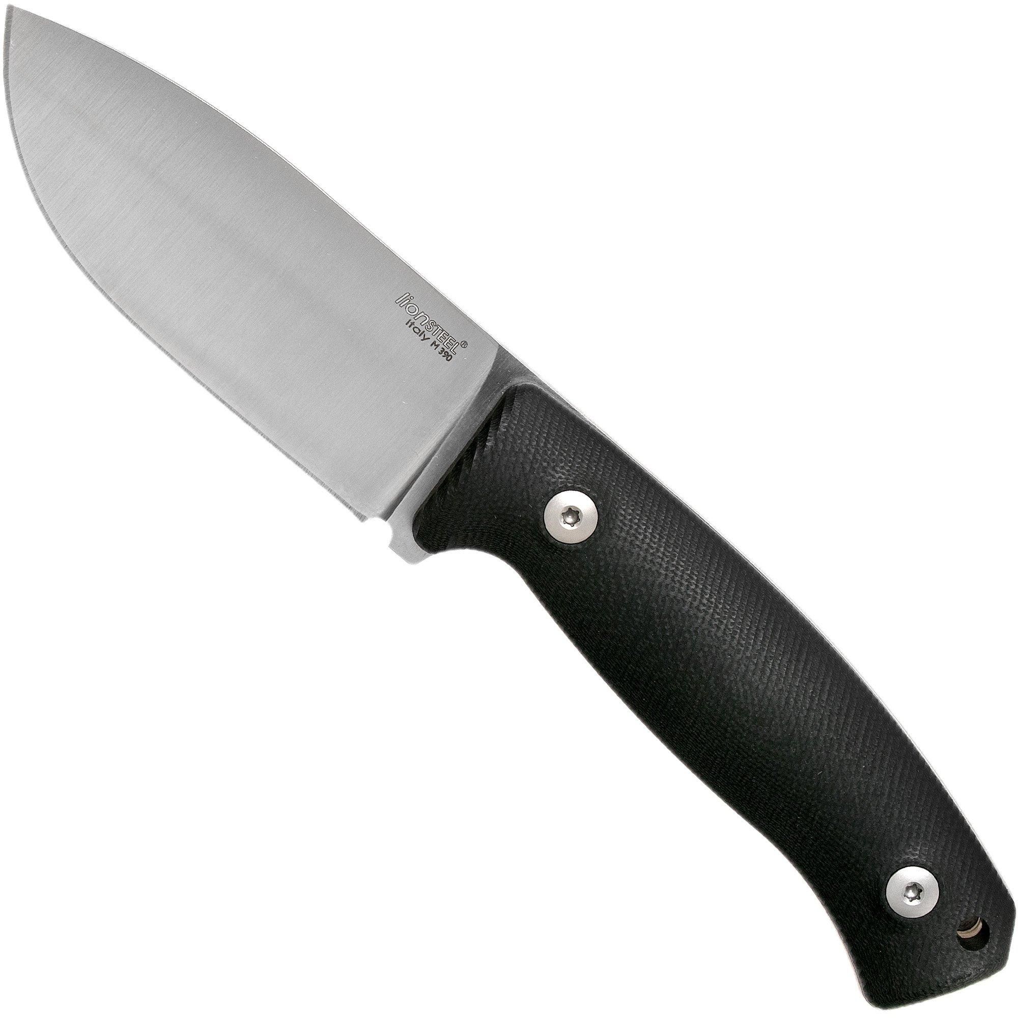 Lion Steel M2M GBK Black G10 vaststaand mes