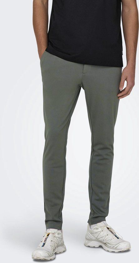 ONLY & SONS ONSMARK SLIM GW 0209 PANT NOOS Heren Broek - Castor Gray - Maat W30 X L34