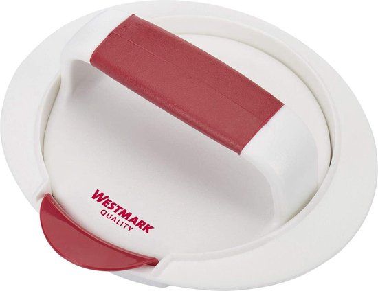 Westmark Hamburgermaker - Wit - Kunststof - 16 cm