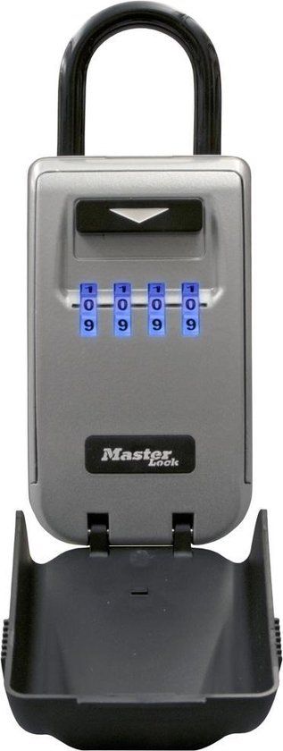 MasterLock 5424EURD - Sleutelkluis - Met cijferslot - Met ophang Beugel - Verlichte Toetsen