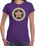 Bellatio Decorations T-shirt voor dames - Aunt/Tante - Paars - XS