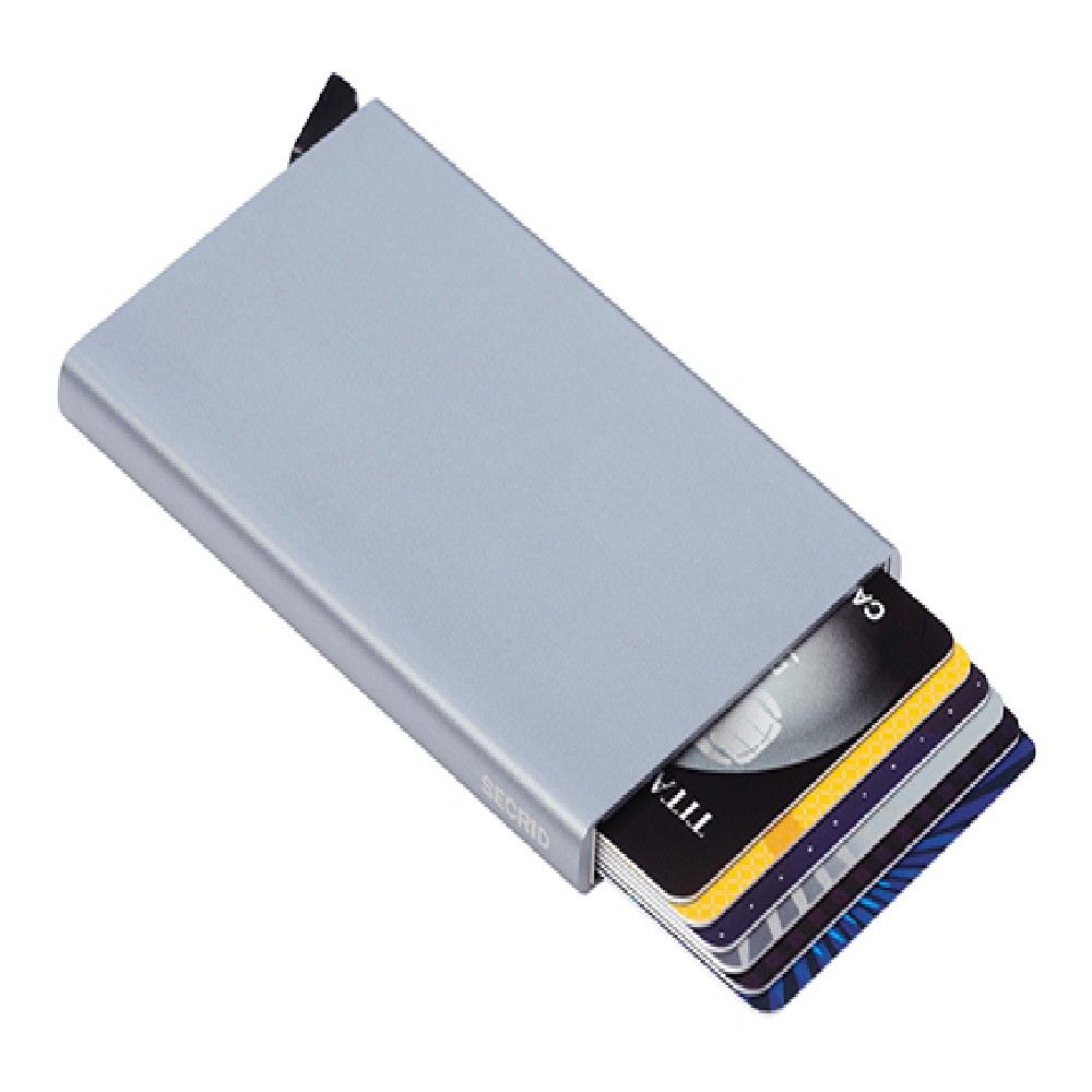 Secrid Cardprotector Kaarthouder titanium - Grijs - Aluminium