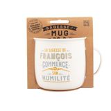 MUG NOMADE - Gepersonaliseerde koffie- en theekop maat van François – cadeau voor dames en heren