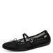 Tamaris 1-22103-46 Ballerina's voor dames, zwart, 37 EU