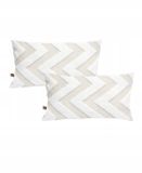 Hamur Tuva Home Decoratieve Kussenhoezen Boho 2 stuks 30x50cm Ecru