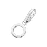 Giorgio Martello Milano Giorgio Martello letter O charm 2023 | bedel | gerhodineerd sterling zilver 925/000