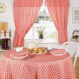 Emma Barclay Molly - Gingham tafelkleed in rood - 63" (160cm) Rond