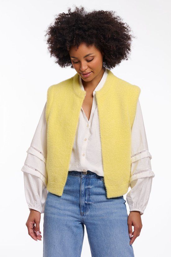 Rino & Pelle Elona waistcoat - Geel