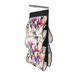 Ordinett Organizer voor handtassen, 5 zakken, met haken om op te hangen, lijn Floral Beauty