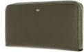 Golden Head Leren portemonnee Madrid RFID Protect RV-Damenbörse 2822 Oliv olijfgroen