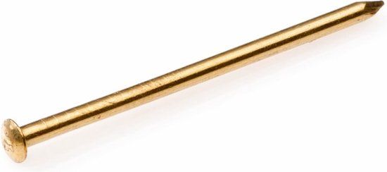 Hoenderdaal Fasteners Hoenderdaal Draadnagel Messing Bombekop 1.2X15 | 1 kg