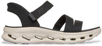 Skechers Slip-ins Go Walk Glide Step 2.0 Ella Zwarte Sandalen Dames Maat 38