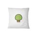 Bona Basics Decoratieve kussenhoes Wit 45x45 cm