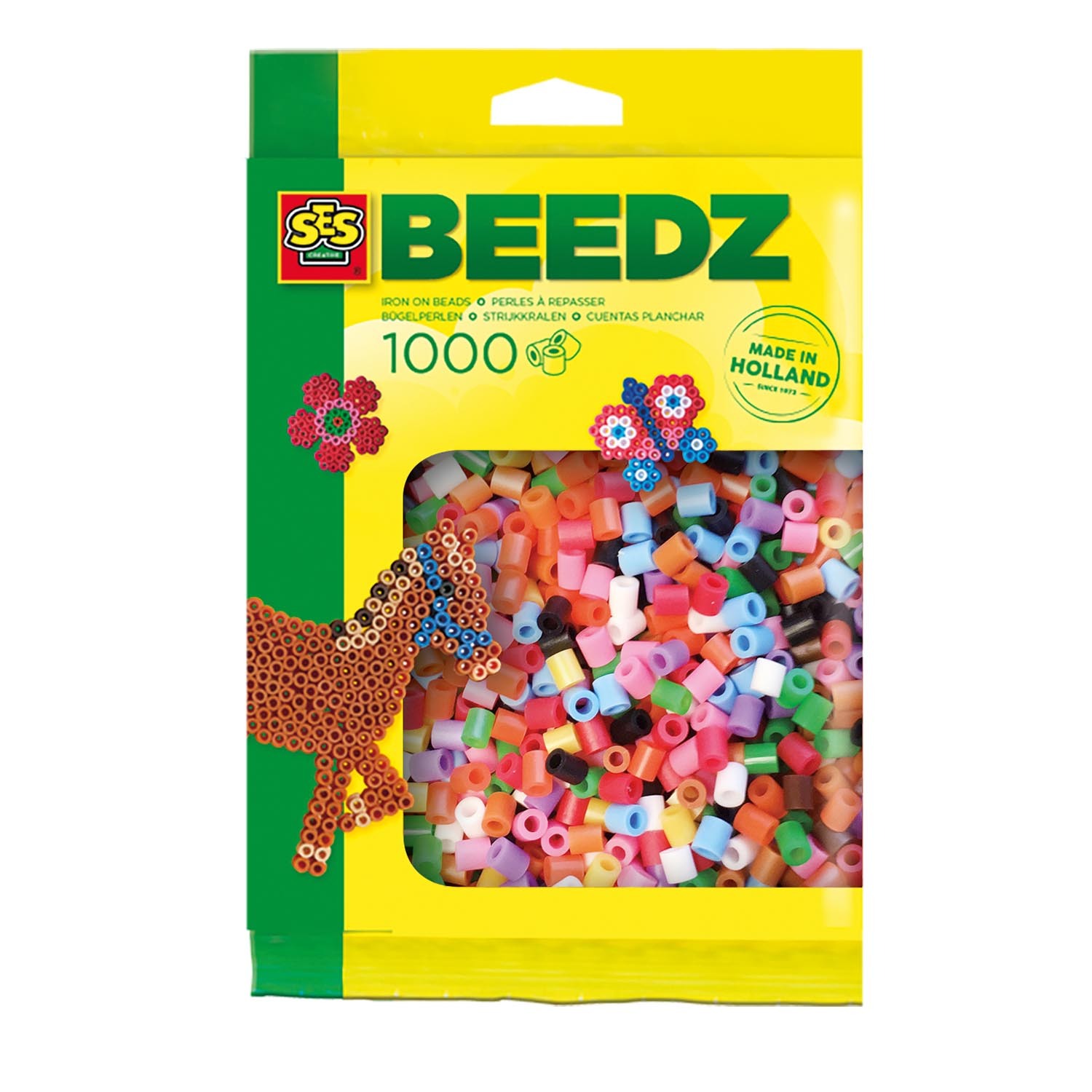 SES Creative Beedz Strijkkralen 1000 mix basic