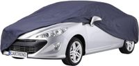 cartrend Volledige garage "New Generation", autoafdekzeil, weerbestendig, wasbare afdekking, polyester blauw, met opbergtas, maat L, L: 483 x 208 x 150 cm