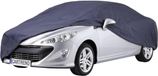 cartrend Volledige garage "New Generation", autoafdekzeil, weerbestendig, wasbare afdekking, polyester blauw, met opbergtas, maat L, L: 483 x 208 x 150 cm