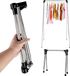 Porte-vêtements portable pliable - 33-71 cm porte-vêtements de voyage portable rail de vêtements pliable