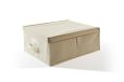 Perfetto TNT voogdij Easybox afmeting- 36 x 48 x 19 cm, kleur-Beige, stof Ecru, One Size