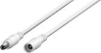 Goobay 76674 electriciteitssnoer Wit 1,5 m DC