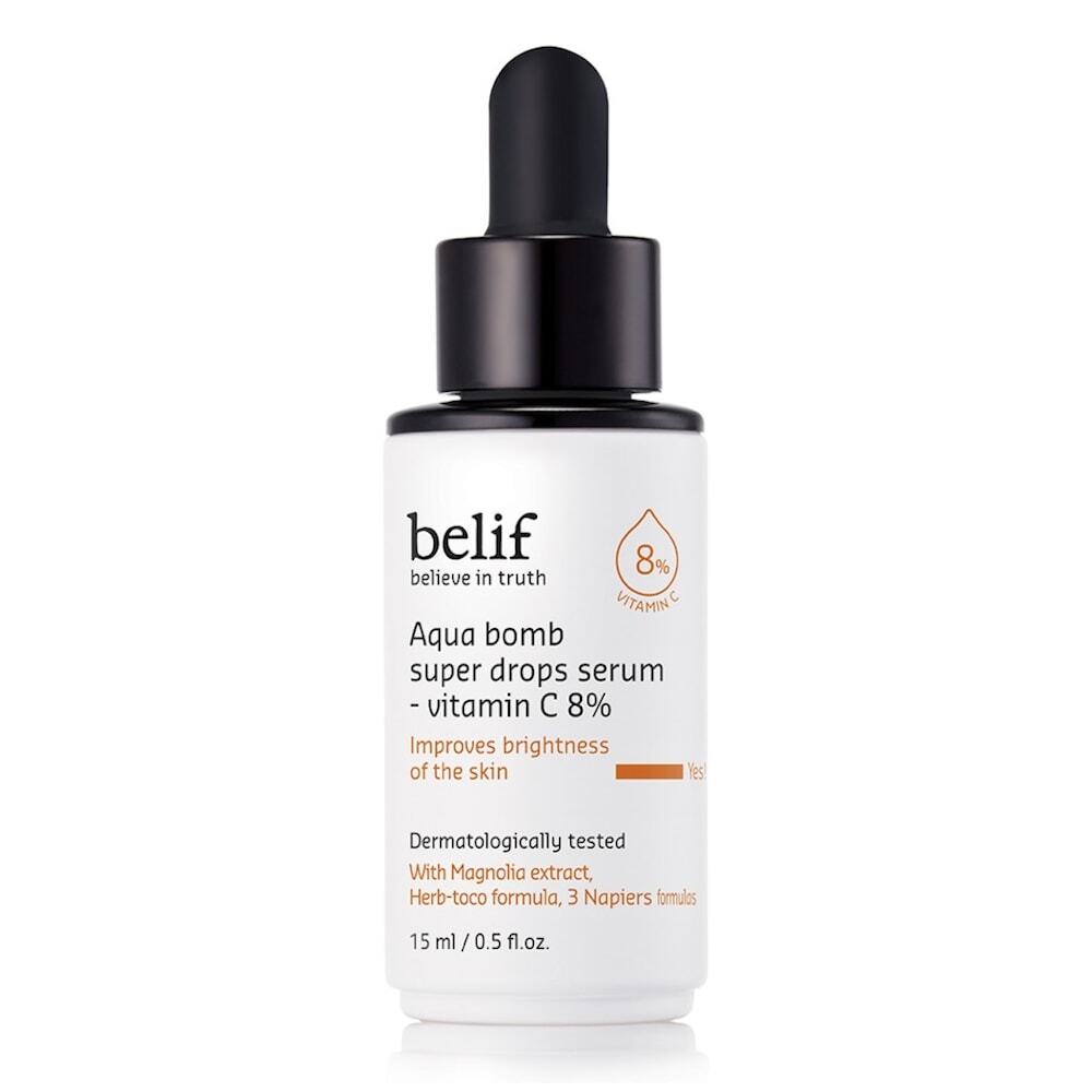 belif belif Aqua Bomb Super Drops Serum - Vitamin C 8% Vitamine C serum 15 ml