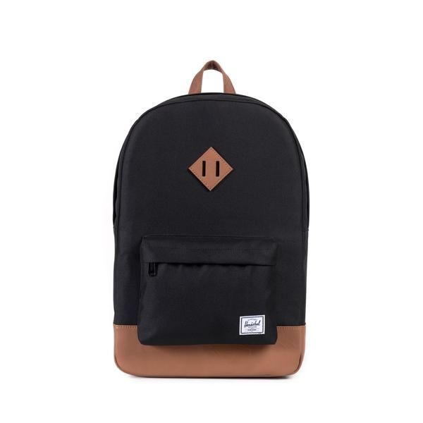 Herschel Heritage Rugzak - Zwart/Bruin - 15 inch