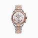 Thomas Sabo Dames polshorloge Divine Chrono chronograaf roségoud zilver kwarts roestvrij staal WA0221-272-201-38 MM