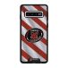 Pixbo Coque de Téléphone 3D Samsung Galaxy S10 - rayures rouges