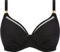 Fantasie East Hampton UW Gathered Full Cup Dames Bikinitopje - Zwart