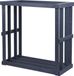 Westmann Rangement de bois de chauffage - Porte-bûches 52x108x106 cm