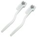 Bouteille Brosse à bouteilles Brosse de nettoyage - Courbé - Pliable - Lot de 2 - Trou de suspension