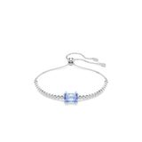 Swarovski Matrix Tennis Armband Blauw Metaal