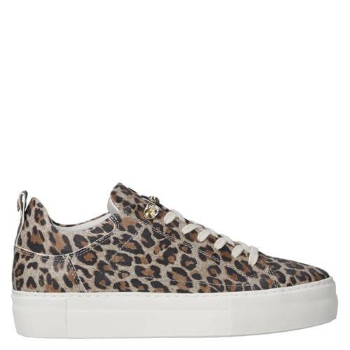 Red-Rag Women Low Cut Sneaker Bruin Leer 39
