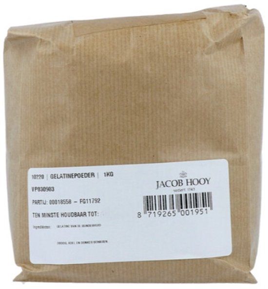 Jacob Hooy Gelatinepoeder - 1 kg