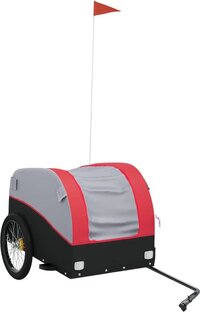 vidaXL-Fietstrailer-45-kg-ijzer-zwart-en-rood