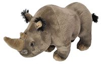 Wild Republic 18156 pluche dier, neushoorn, 30 cm
