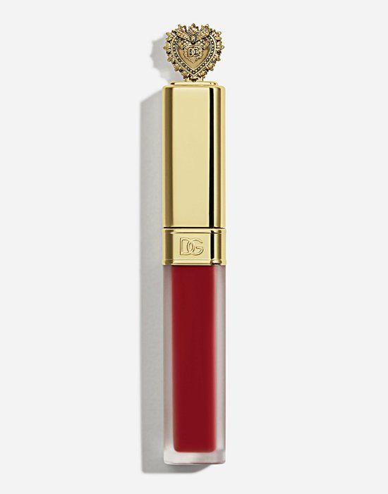 Dolce&Gabbana Devotion Liquid Mousse Lipstick 410 Audacia Intense Cool Red