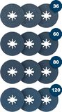 Bosch 12 x PRO R574 vezelschijf, X-Lock