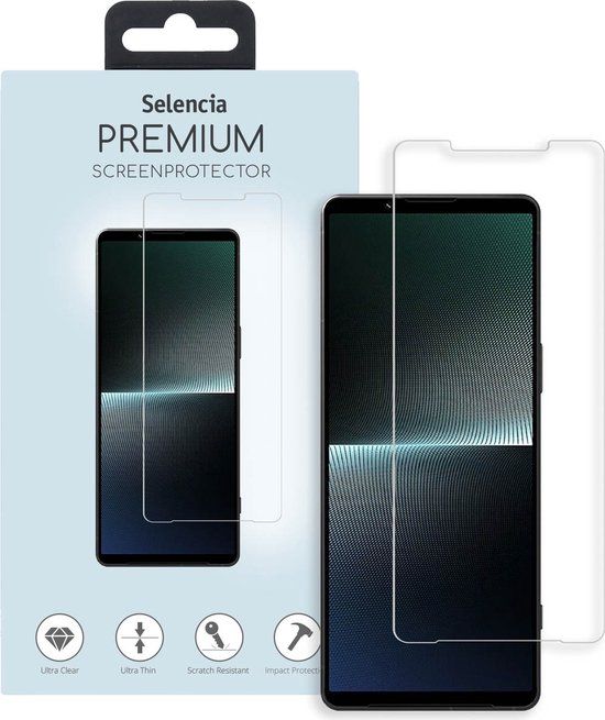 Selencia Screenprotector Sony Xperia 1 V Tempered Glass