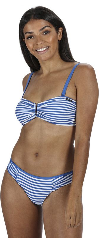 Regatta Aceana III Bikini Top Women strong blue stripe - 5057538877005