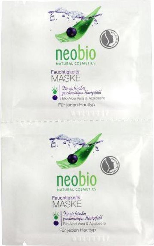 Neobio Vochtigheid Masker 2st