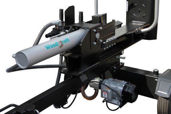 Woodcraft Houtklover 22 ton met benzinemotor verticaal