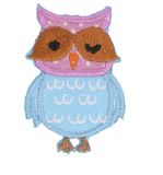 HKM 10231868 patches, blauw/roze/bruin, één maat